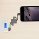 Skiva’s Cord2Go isn’t what we’d call attractive, but it hides all the delicate parts of the cord when you aren’t using it and will never fall off your keychain accidentally.
